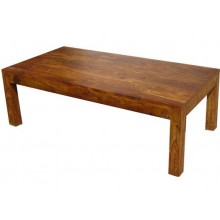 Lynet Coffee Solid Sheesham Wood Table 