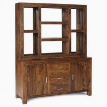 Hagborg Solid Sheesham Wood Cabinet 