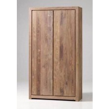 Segur Solid Wood 2 Door Wardrobe