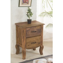 Solid Wood Bed Side Table 