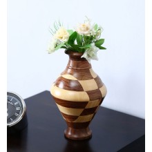 Sheesham Wood Vase